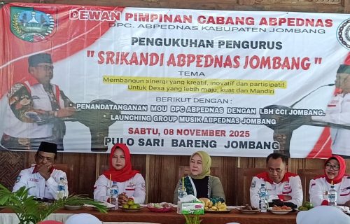 Srikandi ABPEDNAS Jombang Resmi Dikukuhkan, Yuliati Warsubi: Perempuan Jadi Tumpuan Kemajuan Desa
