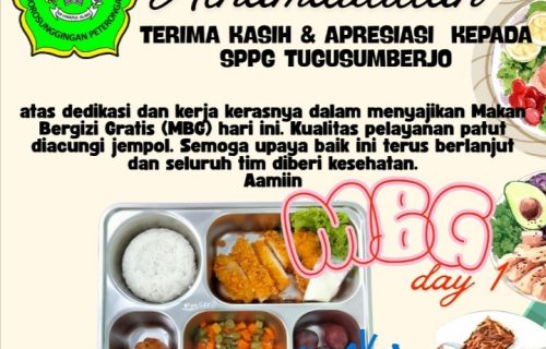 SPPG Tugusumberjo Sajikan Makan Bergizi Gratis untuk Anak Sekolah: Wujud Nyata Kepedulian terhadap Gizi dan Kesehatan