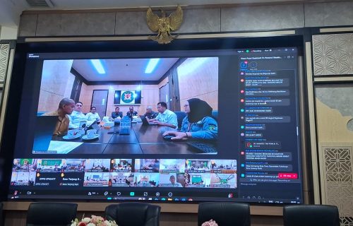 Rapat Zoom Bersama Kajari Jombang dan Abpednas: Persiapan Penilaian Desa dan Lomba Film Pendek
