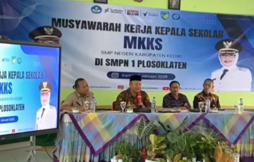 Musyawarah Kerja MKKS SMP Negeri tahun 2026 Fokus Meningkatkan Mutu Pendidikan