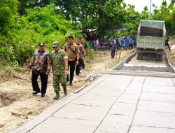 Pemkab Jombang Dan TNI Polri Bersinergi Bangun Infrastruktur Di Perbatasan 
