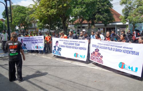 Forum Rembuk Masyarakat Jombang, Dukung Polri Tetap di Bawah Presiden