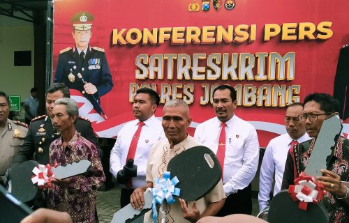 Polres Jombang Ungkap Kasus Curanmor, 17 Tersangka Ditangkap, 10 di Antaranya Residivis