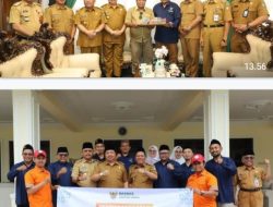Salurkan Rp1,1 Miliar, Tim BAZNAS Jombang Bertolak ke Sumatera dan Aceh Dilepas Bupati Warsubi