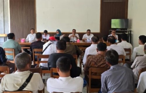 Kantah Nganjuk Bahas Evaluasi Dan Penyusunan Perencanaan Kegiatan Pengadaan Tanah Untuk Jalan Tol