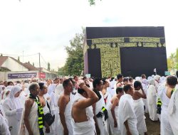 1.800 CJH Mengikuti Bimbingan Praktik Manasik Haji SIG Pabrik Tuban