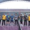 Final Turnamen Tenis Lapangan Piala Kapolres Kediri 2026 Berlangsung Meriah