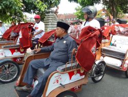 Bantuan 200 Becak Listrik Di Kota Blitar, Tan Ngi Hing Apresiasi Perjuangan Elim Tyu Samba.