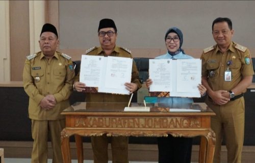 Perkuat Tata Kelola Pemerintahan, Pemkab Jombang dan Kejari Teken MoU Bidang Datun