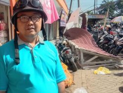 Bangunan Baru Pasar Ploso Jombang Ambruk, Pemicu Tanda Tanya Besar