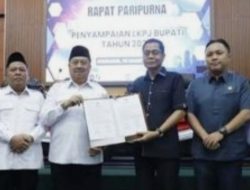 DPRD Jombang Gelar Sidang Paripurna, LKPj Bupati Tahun 2025 Disampaikan