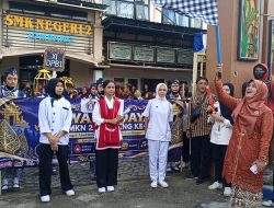 Meriahnya Pawai Budaya, Puncak Rangkaian Hut Ke-50 Smkn 2 Jombang