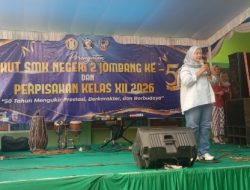 Wiwin di HUT ke-50 SMKN 2 Jombang: Lulusan SMK Siap Hidup di Masyarakat