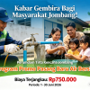 Perumdam Tirta Kencana Jombang Gelar Promo Pasang Baru, Cukup Rp750 Ribu Selama Juni 2026