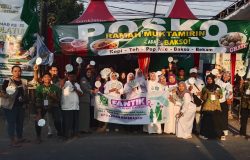 Digaungkan di Posko Ramah Muktamirin, Fatayat NU Deklarasikan Gerakan FANTIK Lawan Kekerasan pada Perempuan dan Anak
