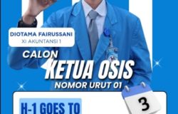 Diotama Fairussani Terpilih Jadi Ketua OSIS SMKN 1 Jombang Masa Bakti 2026-2027