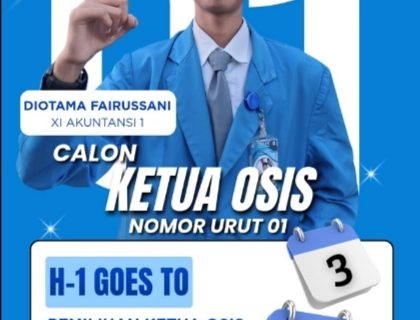 Diotama Fairussani Terpilih Jadi Ketua OSIS SMKN 1 Jombang Masa Bakti 2026-2027