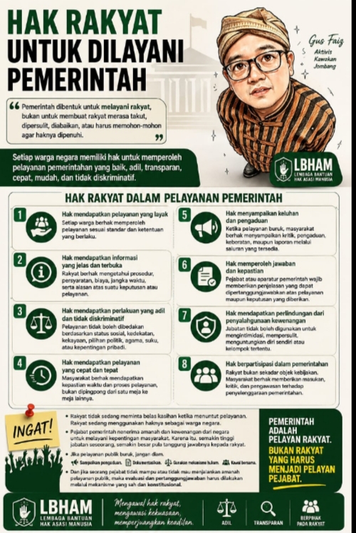 Hak Rakyat Dilayani: Pemerintah Adalah Pelayan, Bukan Penguasa yang Menuntut